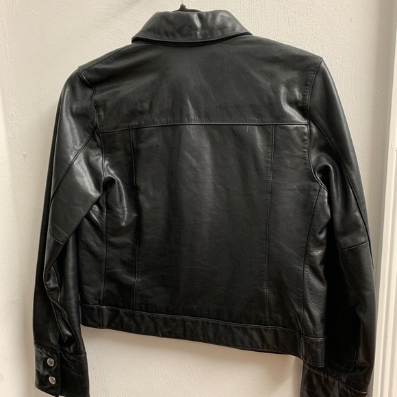 Banana Republic 100% Genuine Leather Jacket - Picture 2 of 4
